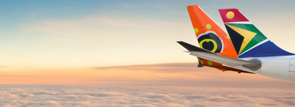 Hành ảnh logo của hãng hàng không quốc gia Nam Phi
